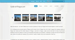 Desktop Screenshot of guide-of-prague.com
